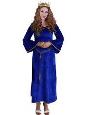 Royal blue Princess Costume - Womens Medieval Costumes 